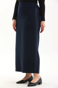 PKR Star Skirt Navy Blue