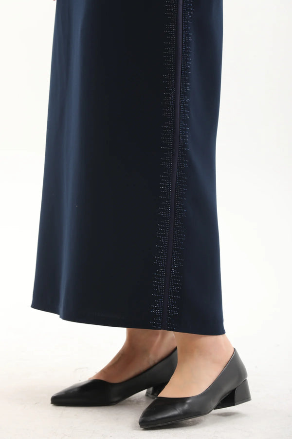 PKR Star Skirt Navy Blue