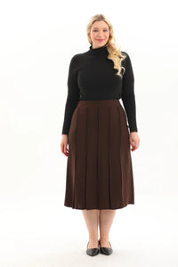 PKR Marie Skirt Brown