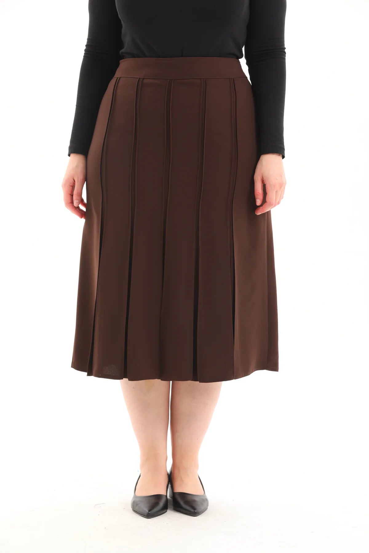 PKR Marie Skirt Brown