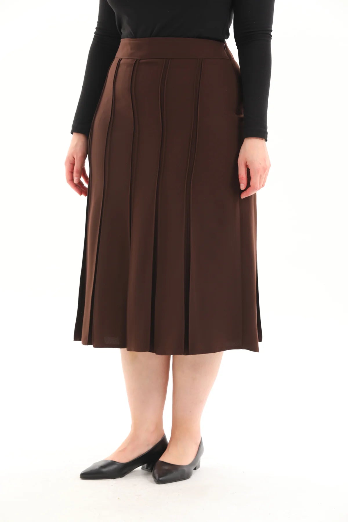 PKR Marie Skirt Brown