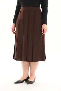 PKR Marie Skirt Brown