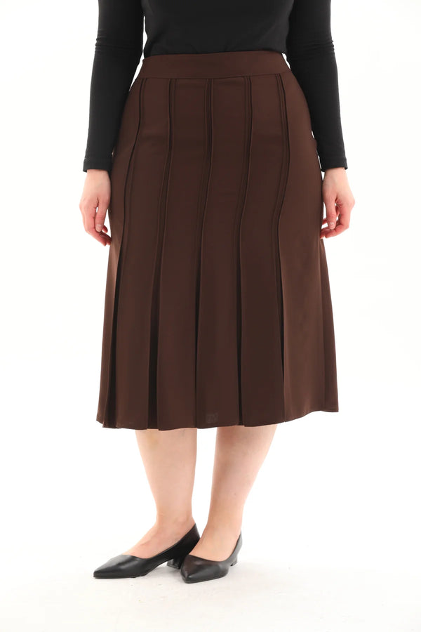 PKR Marie Skirt Brown