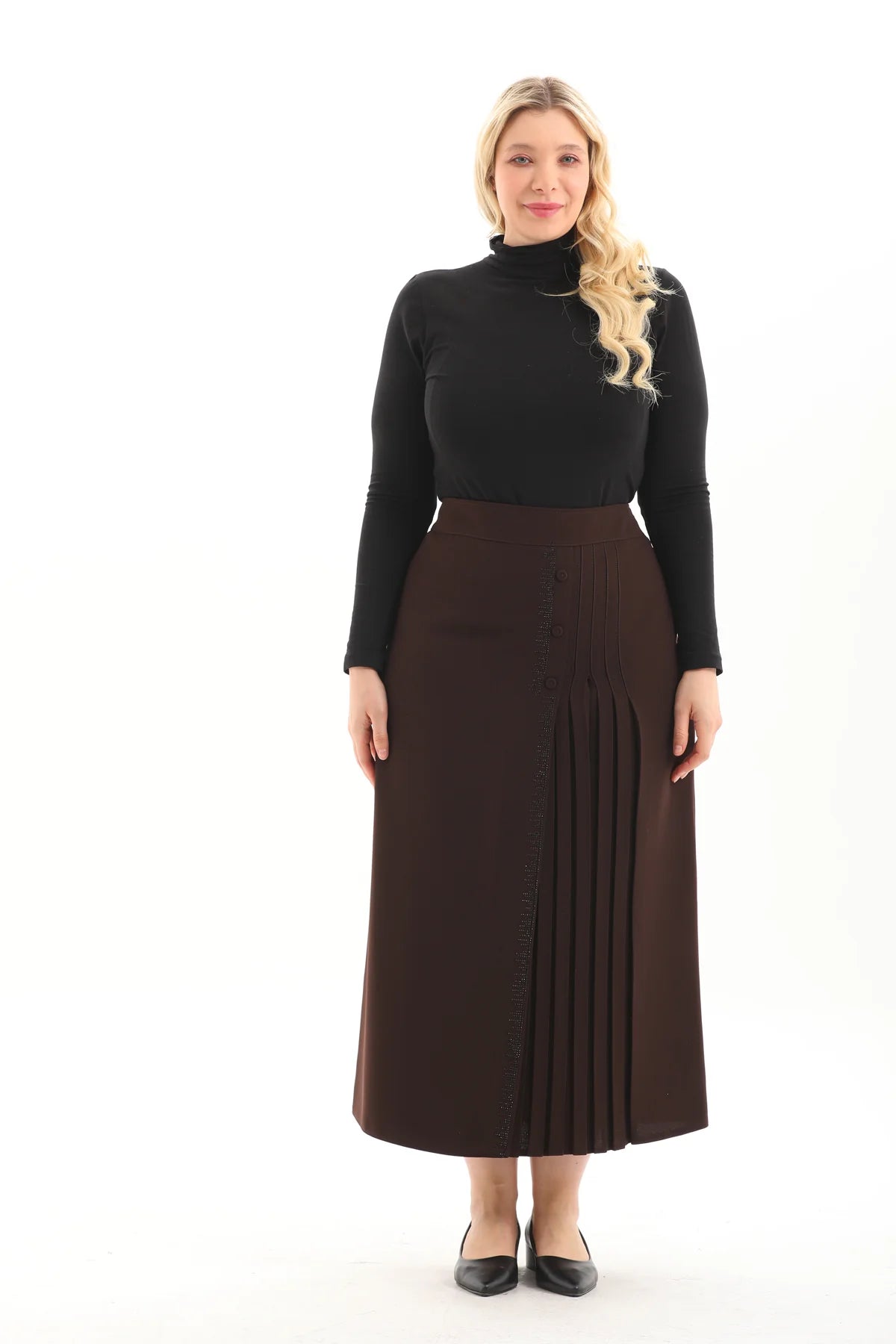PKR Yuky Skirt Brown