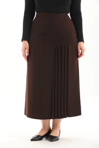 PKR Yuky Skirt Brown