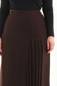 PKR Yuky Skirt Brown