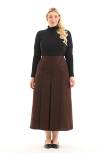 PKR Elle Skirt Brown