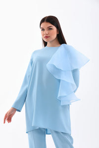 SC Organze Arm Detailed Set Blue