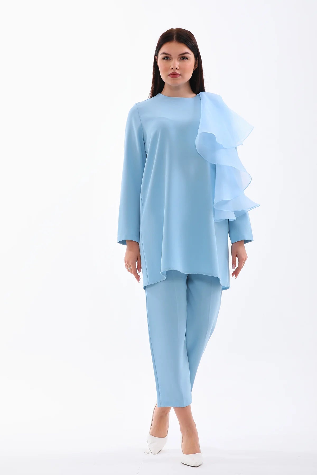 SC Organze Arm Detailed Set Blue