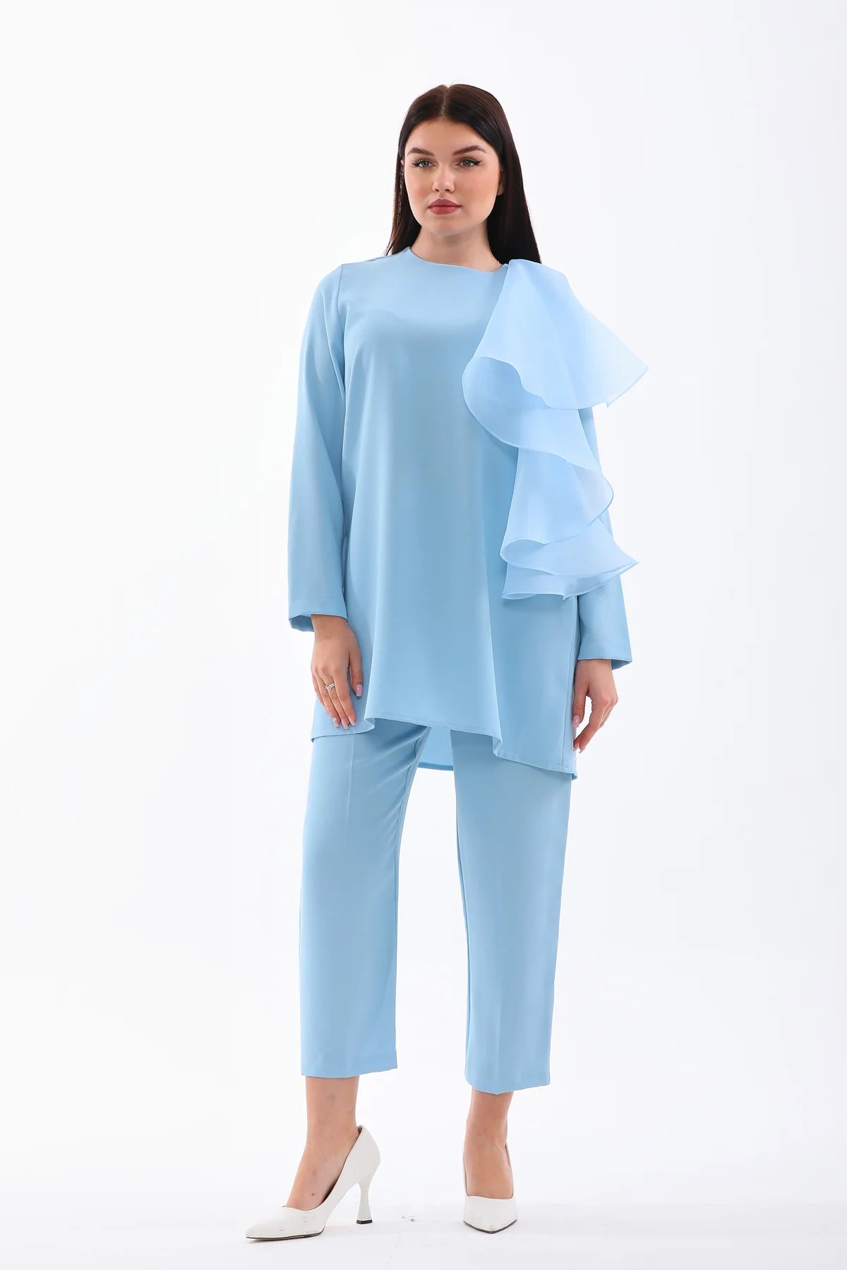 SC Organze Arm Detailed Set Blue