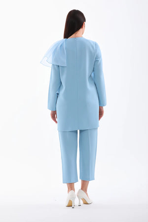 SC Organze Arm Detailed Set Blue