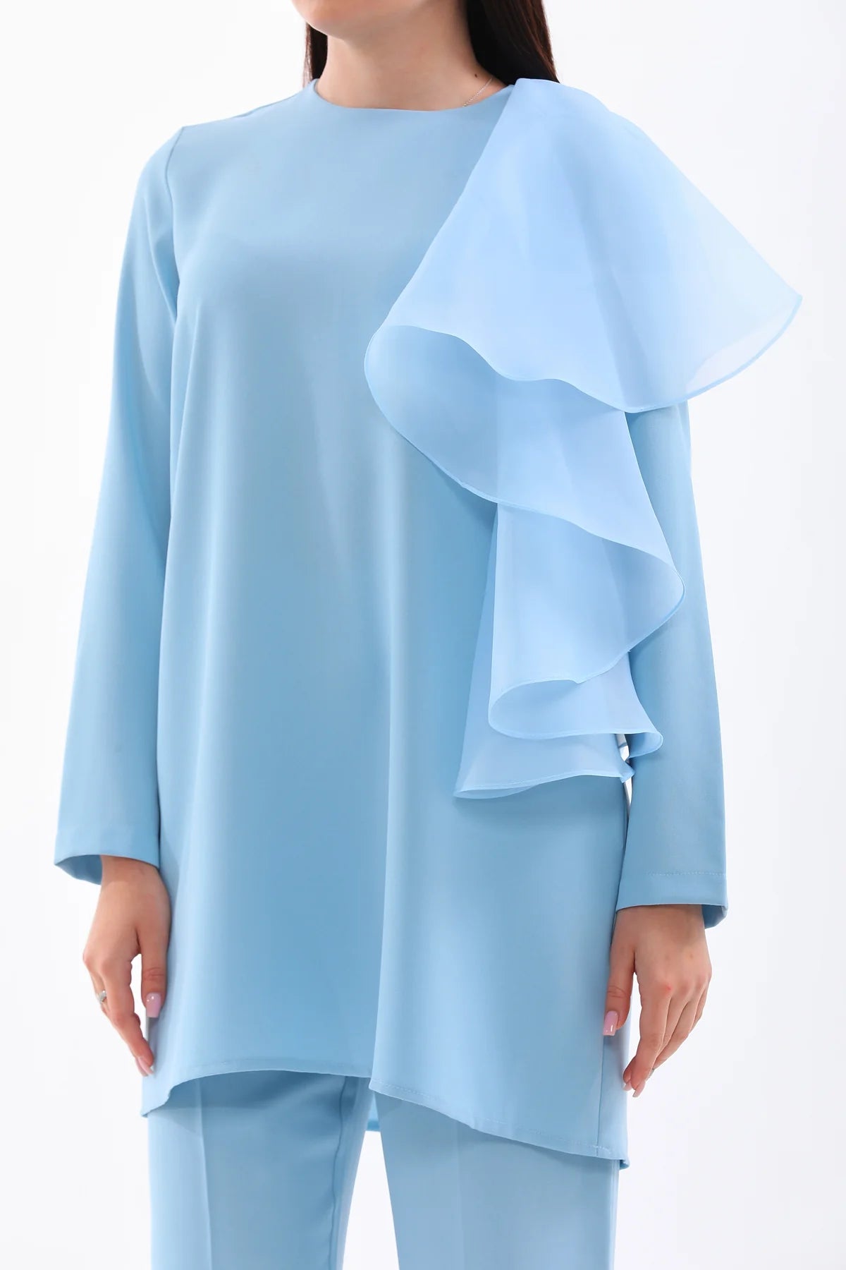 SC Organze Arm Detailed Set Blue