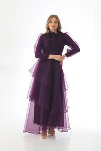 T&N Eleanor Dress Purple