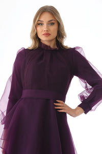 T&N Eleanor Dress Purple