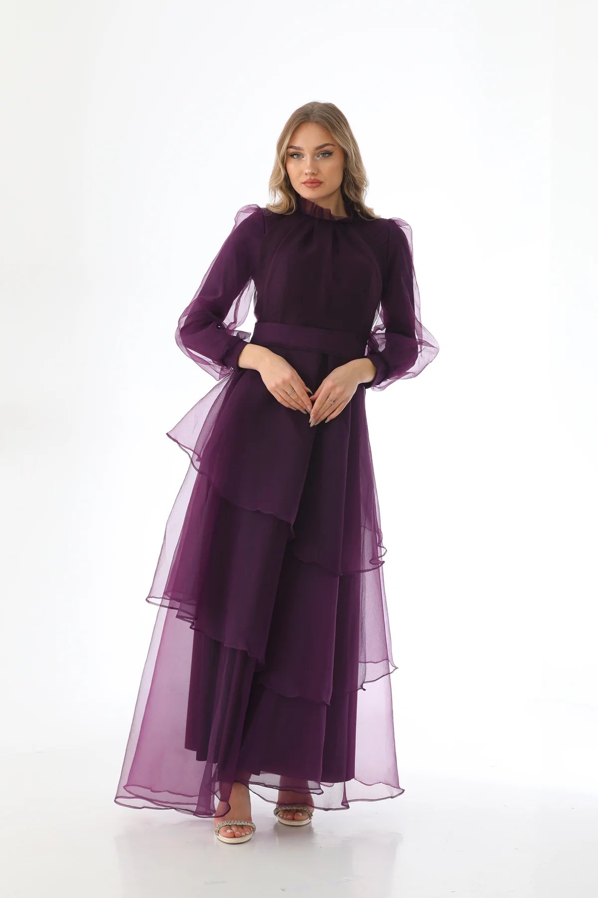 T&N Eleanor Dress Purple