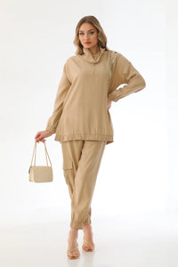VNV Vienna Sweat Set Beige