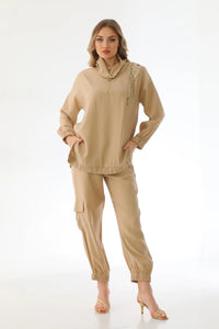 VNV Vienna Sweat Set Beige