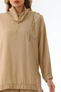 VNV Vienna Sweat Set Beige