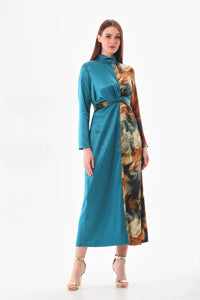 S&D Umberto Dress Emerald