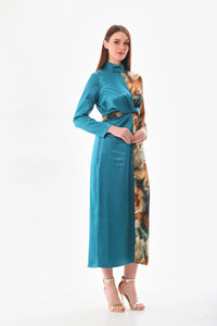 S&D Umberto Dress Emerald