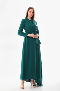 S&D Lily Dress Emerald