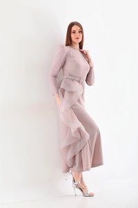 S&D Frida Dress Mysterious Beige