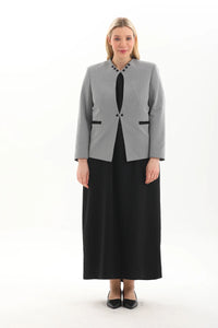 M&T 2 Piece Jacket Set Black