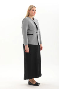 M&T 2 Piece Jacket Set Black