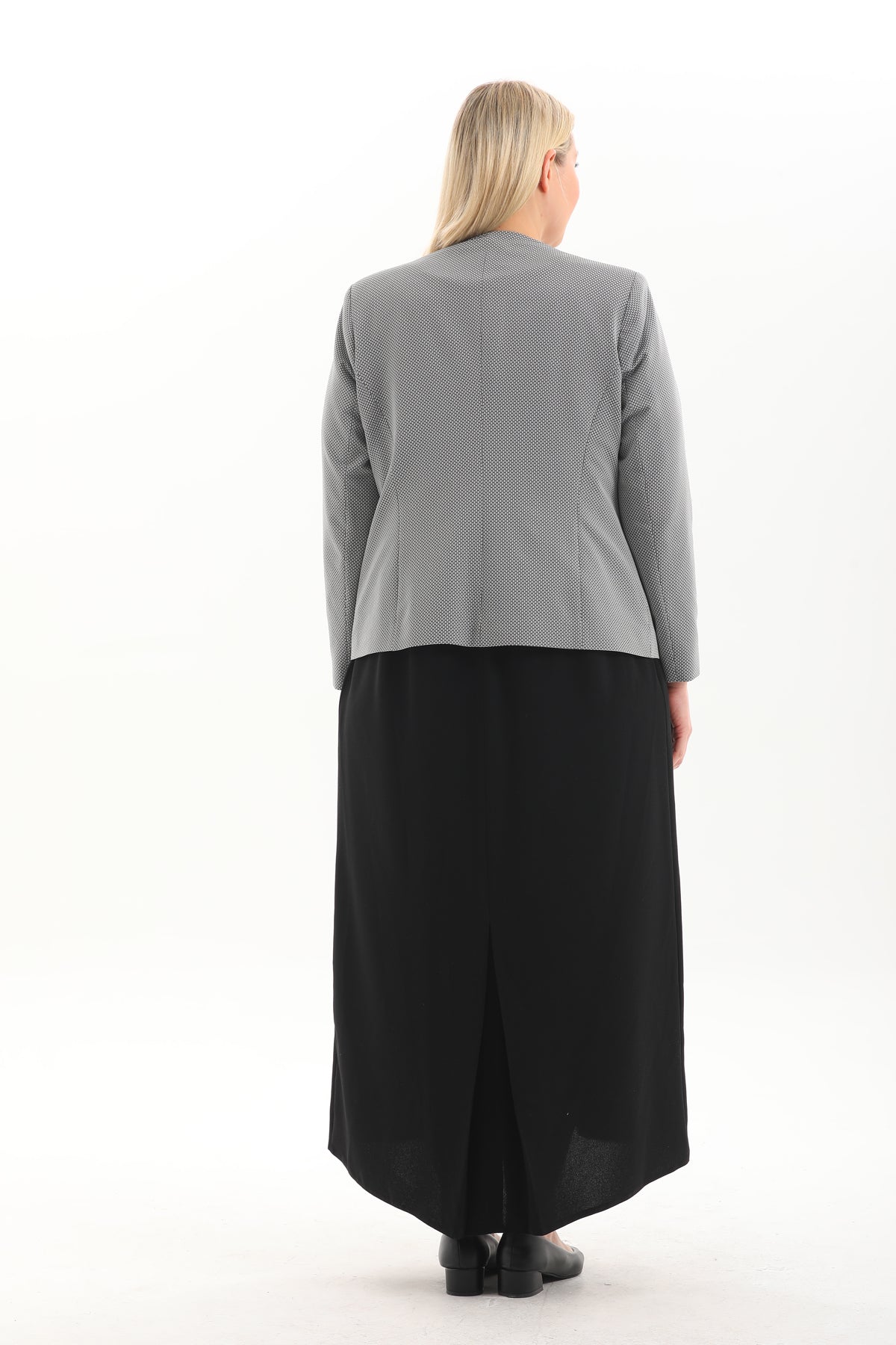M&T 2 Piece Jacket Set Black