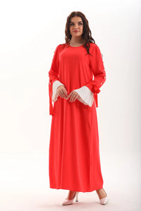 A&W Mademoiselle Dress Coral