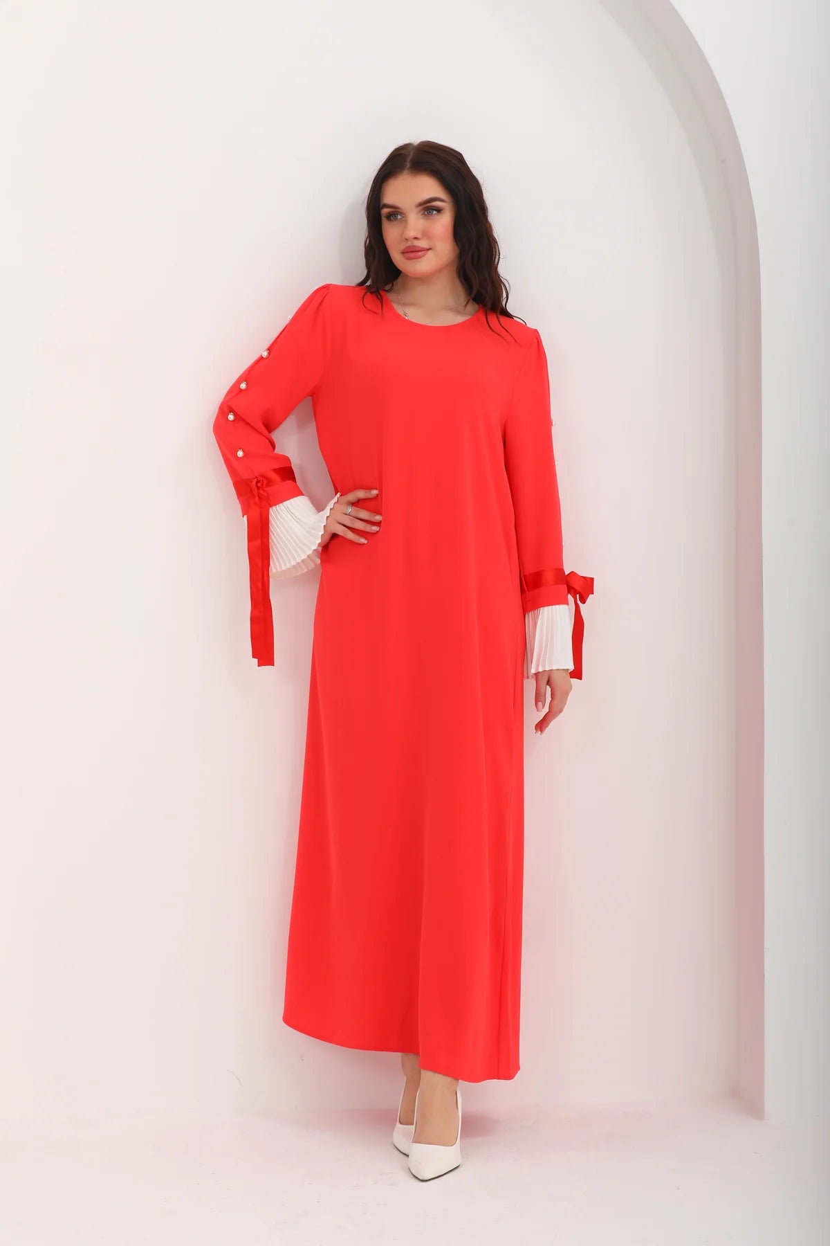A&W Mademoiselle Dress Coral
