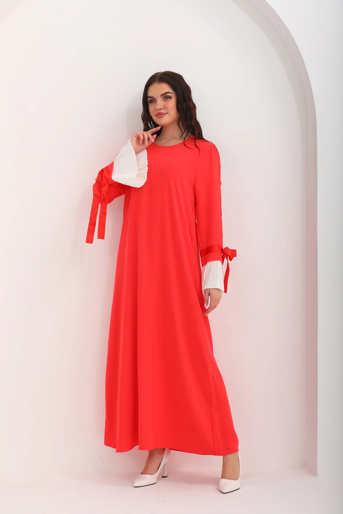 A&W Mademoiselle Dress Coral