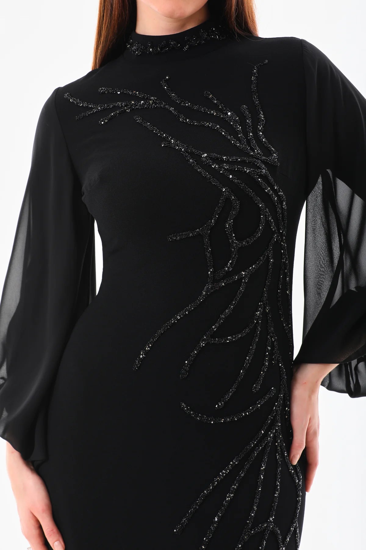 T&Y Feray Dress Black