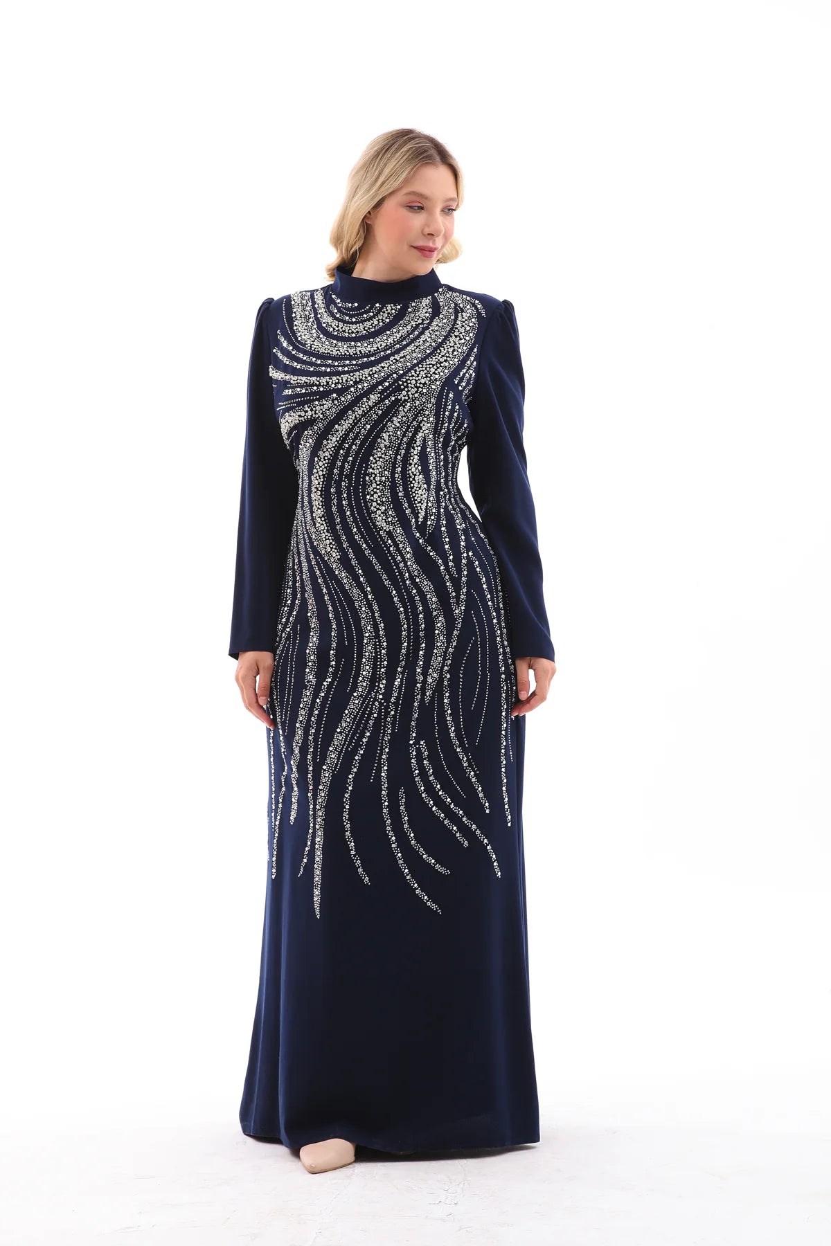T&Y Frankly Dress Navy Blue