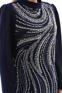 T&Y Frankly Dress Navy Blue