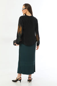 MissWhence 33902 Skirt Dark Green