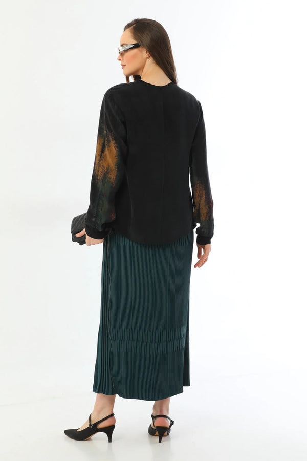 MissWhence 33902 Skirt Dark Green