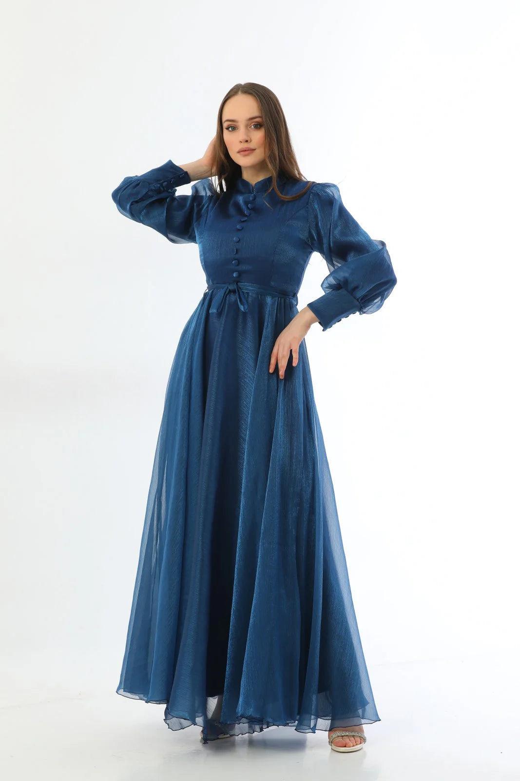 N&C Yeliz Dress Blue