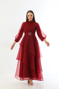 T&N Eleanor Dress Red