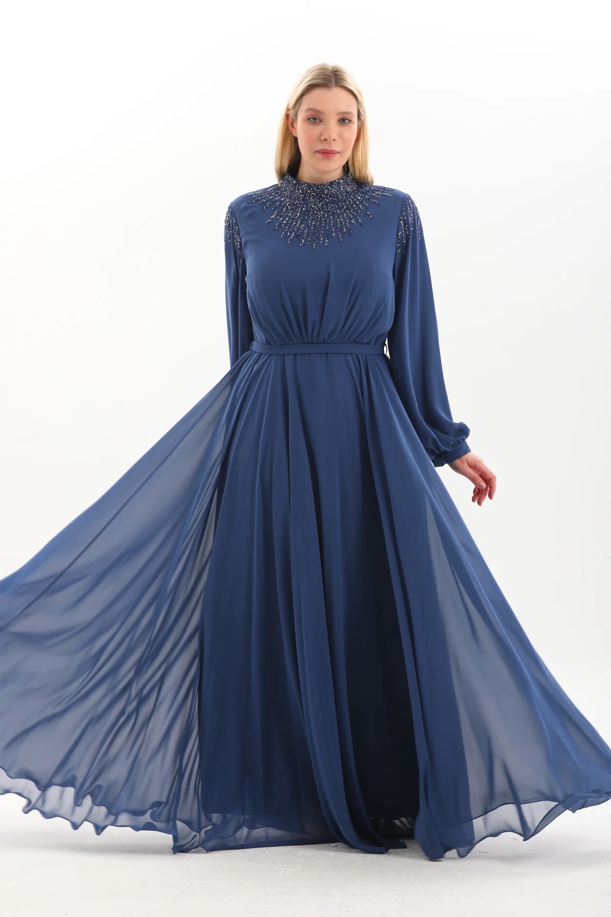 SRH Remi Dress Indigo