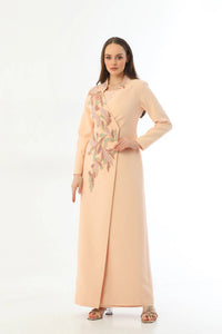 D&T Brillient Dress Apricot