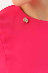 S&D Frida Dress Fuchia