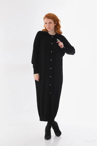 Invee 6898 Cardigan Black