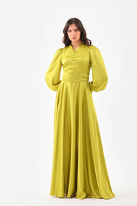 DMN Amaya Dress Pistachio Green