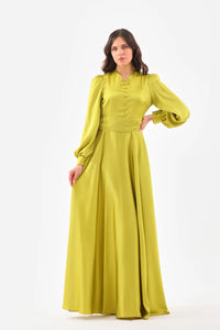 DMN Amaya Dress Pistachio Green