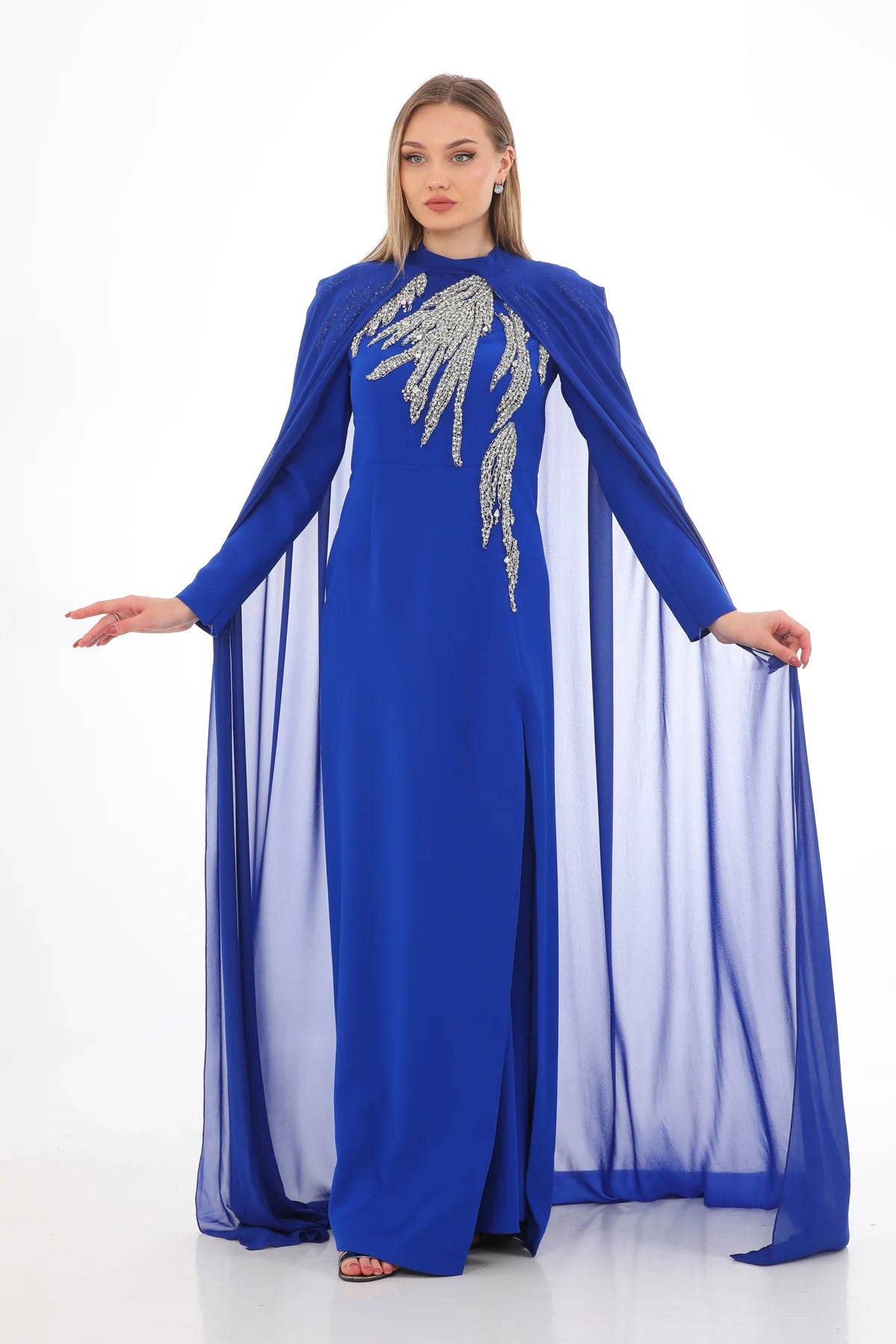D&T Fabulous Dress Sax Blue