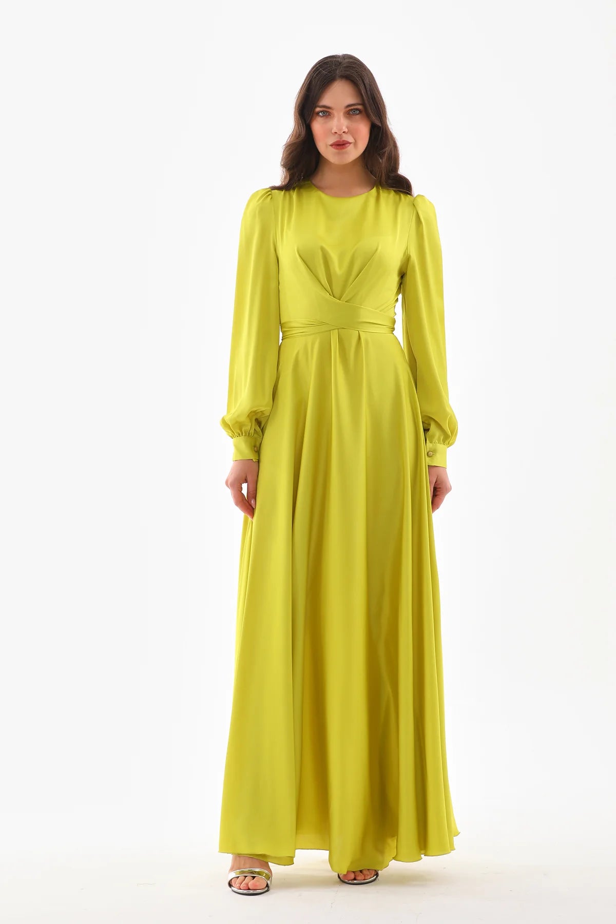 DMN Emma Dress Pistachio Green