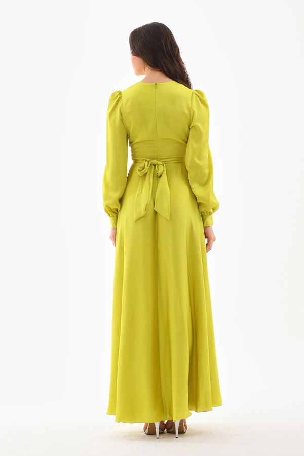 DMN Emma Dress Pistachio Green