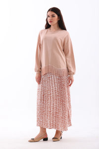 LVDR Camisole Skirt Set Salmon