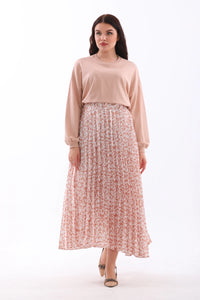 LVDR Camisole Skirt Set Salmon